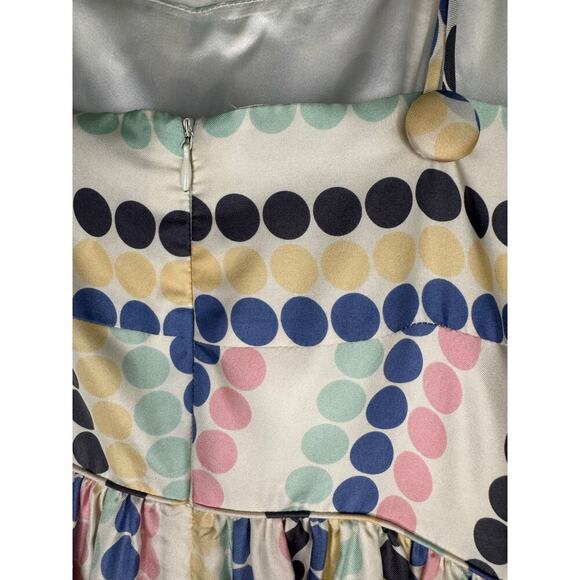 Girls from Savoy Polka Dot Dress Size 2 - Picture 4 of 7